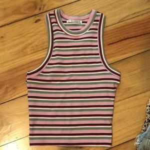 Striped pull&bear tank
